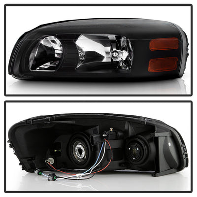 SPYDER Xtune Chevy Uplander 05-09 Headlights -Black HD-JH-CUP05-AM-BK 9026515