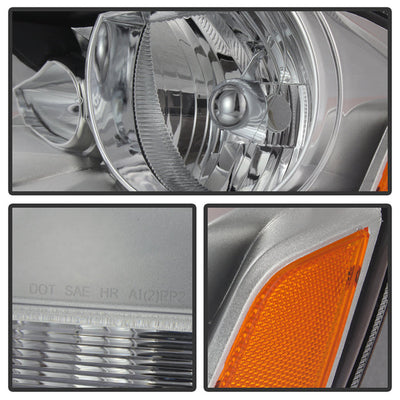 SPYDER Xtune Dodge Avenger 08-14 Crystal Headlights Chrome HD-JH-DA08-AM-C 9025303