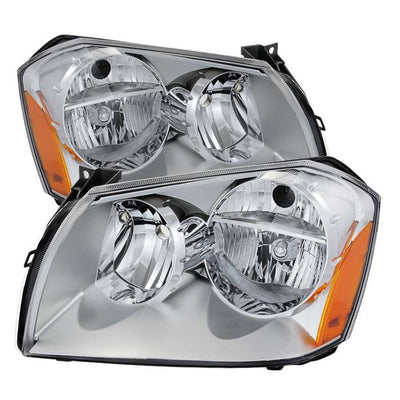 SPYDER Xtune Dodge Magnum 05-07 Crystal Headlights Chrome HD-JH-DMAG05-AM-C 9024719