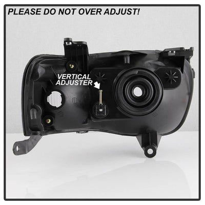 SPYDER xTune 01-04 Ford Escape OEM Style Headlights - Chrome (HD-JH-FESCA01-AM-C) 9042607