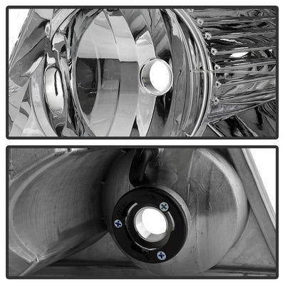 SPYDER xTune 02-05 Ford Explorer 4DR (Excl Sport) 4pc OEM Headlights w/Corner - Chrome (HD-JH-FEXP02-SET-C) 9044120