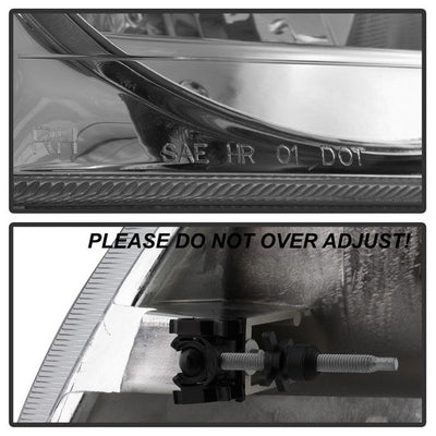 SPYDER xTune 97-03 Ford F-150 4pc OEM Style Headlights w/Corner - Chrome (HD-JH-FF15097-L-SET-C) 9042645