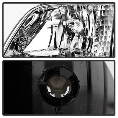 SPYDER Xtune Ford F150 97-03 / Expedition 97-02 Crystal Headlights w/Corner Chrome HD-JH-FF15097-SET-AM-C 5070326