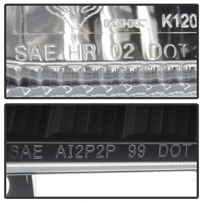 SPYDER xTune Ford F250 F350 Superduty Excursion 99-04 OEM Style Headlights - Black HD-JH-FF25099-SET-LED-BK 9035210