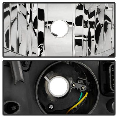 SPYDER xTune 02-09 GMC Envoy OEM Style Headlights - Black (HD-JH-GEN02-AM-BK) 9042652