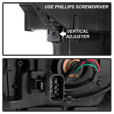SPYDER xTune GMC Sierra 1500 14-15 Passenger Side Headlight - OEM Right HD-JH-GS14-OE-R 9039959