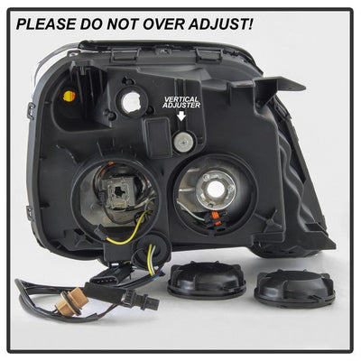 SPYDER xTune 10-15 GMC Terrain (Halogen Models Only) Driver Side Headlights - OEM Left (HD-JH-GTE10-OE-L) 9040764