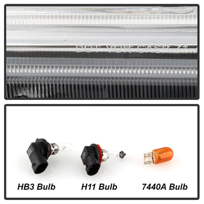 SPYDER xTune 16-18 Honda Accord Passenger Side Halogen Headlight - OE Right HD-JH-HA16-4D-H-OE-R 9945892