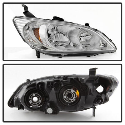 SPYDER xTune 04-05 Honda Civic (Excl Hatchback/Si) OEM Style Headlights - Chrome (HD-JH-HC04-4D-AM-C) 9042713