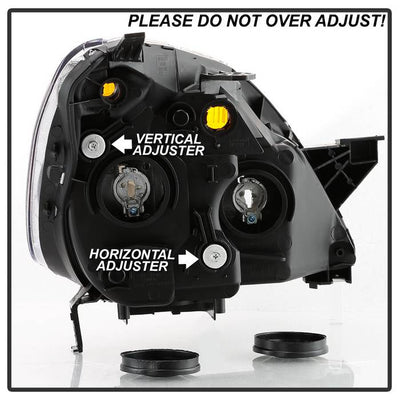 SPYDER xTune 05-06 Honda CR-V Halogen OE Headlight - Chrome (HD-JH-HCRV05-AM-C) 9945557