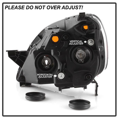 SPYDER xTune 05-06 Honda CR-V Passenger Side Halogen Headlight - OE Right (HD-JH-HCRV05-OE-R) 9942839