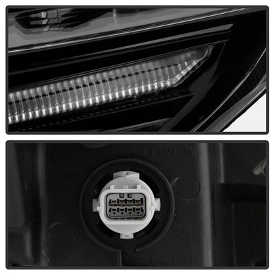 SPYDER xTune Honda CRV Driver Side Halogen w/ LED DRL Headlight - OEM Left (HD-JH-HCRV17-OE-L) 9950261