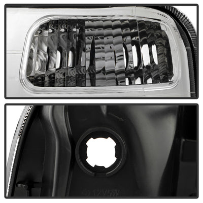 SPYDER 97-01 Honda CR-V Halogen OEM Style Headlight - Set - Chrome (HD-JH-HCRV97-C) 9054754