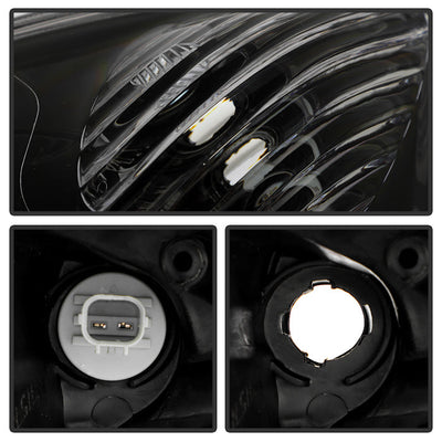 SPYDER 09-11 Honda Fit Sport Halogen OE Headlights - Black (HD-JH-HFIT09SP-OE-BK-SET) 9958526