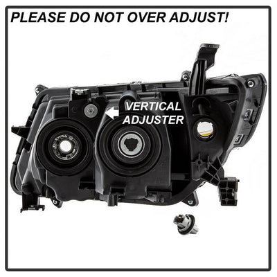 SPYDER xTune 11-15 Honda Odyssey OEM Style Halogen Headlights - Chrome (HD-JH-HODY11-AM-C) 9043468