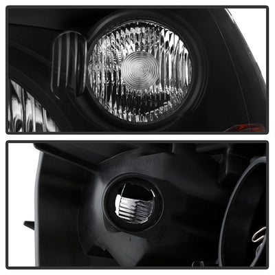 SPYDER Xtune Honda Pilot 03-05 Crystal Headlights Black HD-JH-HPIL03-AM-BK 9023699