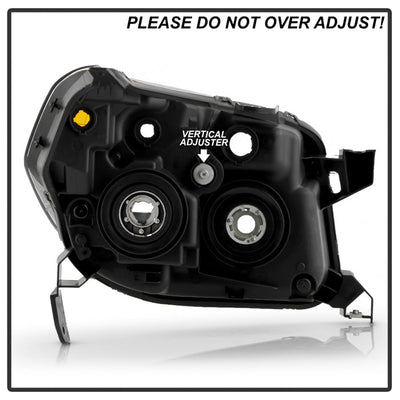 SPYDER xTune Honda Pilot 06-08 OEM Style Headlights - Black HD-JH-HPIL06-AM-BK 9035340