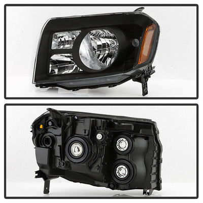 SPYDER xTune Honda Pilot 2009-2011 OEM Style Headlights - Black HD-JH-HPIL09-AM-BK 9035371