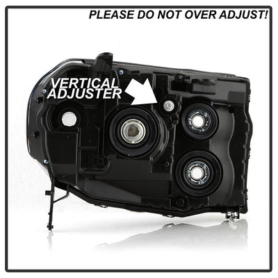 SPYDER xTune Honda Pilot 2009-2011 OEM Style Headlights - Black HD-JH-HPIL09-AM-BK 9035371