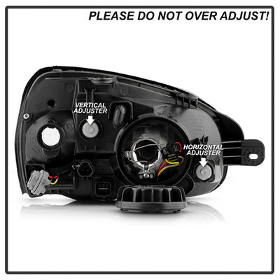 SPYDER 01-03 Hyundai Santa Fe OEM Style Headlights - Chrome (HD-JH-HYSAF01-C) 9054761