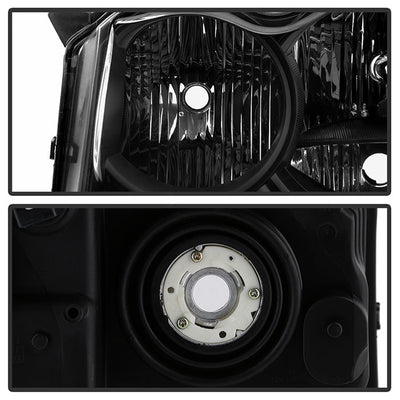 SPYDER Xtune Jeep Grand Cherokee 05-07 Crystal Headlights Black Smoked HD-JH-JGC05-AM-BSM 9033780