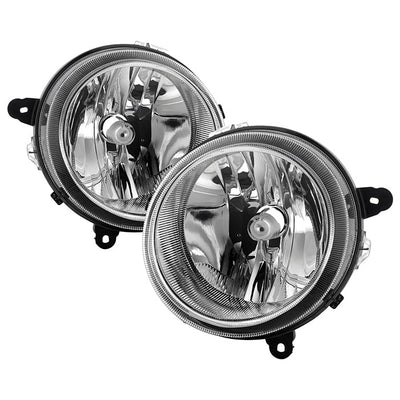 SPYDER xTune 07-17 Jeep Patriot (w/o Auto Leveling Lights) OEM Style Headlights - Chrome (HD-JH-JPA07-OE-C) 9042751