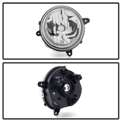 SPYDER xTune 07-17 Jeep Patriot (w/o Auto Leveling Lights) OEM Style Headlights - Chrome (HD-JH-JPA07-OE-C) 9042751