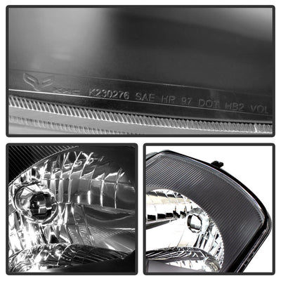 SPYDER Xtune Mitsubishi Eclipse 00-05 Crystal Headlights Black HD-JH-ME00-BK 9023965