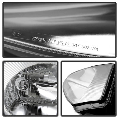 SPYDER Xtune Mitsubishi Eclipse 00-05 Crystal Headlights Chrome HD-JH-ME00-C 9023958