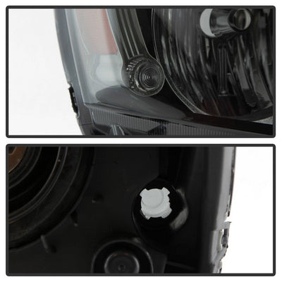 SPYDER xTune Mitsubishi Lancer 08-15 OE Style Headlights - Black Smoke HD-JH-ML08-AM-BSM 9937552