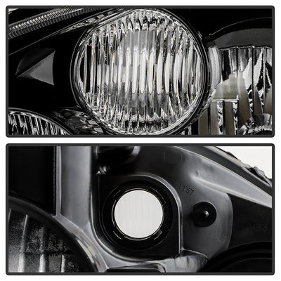 SPYDER Xtune Nissan Altima 05-06 Halogen Model Only OEM Style Headlights Black HD-JH-NA05-OE-BK 9030000