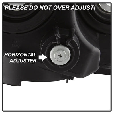 SPYDER xTune 10-13 Nissan Altima Coupe OEM Style Halogen Projector Headlights - Blk (HD-JH-NA10-2D-AM-BK) 9039072