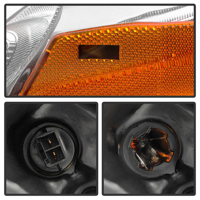 SPYDER xTune 11-14 Nissan Juke Front Upper Signal Halogen Headlight - Left (HD-JH-NJ11UP-OE-L) 9959899
