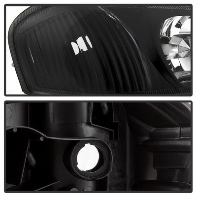 SPYDER xTune 00-01 Nissan Maxima (Excl 20th Anniversary Edition) OEM Headlights - Black (HD-JH-NM00-BK) 9042782