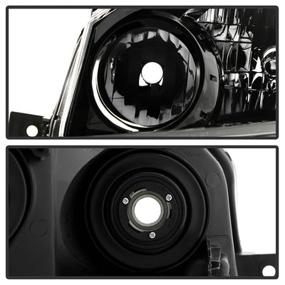 SPYDER Xtune Nissan Quest 04-09 Crystal Headlights Black HD-JH-NQ04-AM-BK 9023422