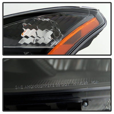 SPYDER xTune Nissan Rogue 08-14 Halogen Model Only OEM Style Headlights-Black HD-JH-NROG08-AM-BK 9035548