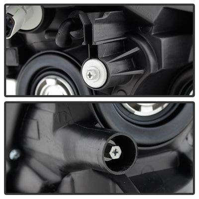 SPYDER xTune Nissan Rogue 08-14 Halogen Model Only OEM Style Headlights-Black HD-JH-NROG08-AM-BK 9035548