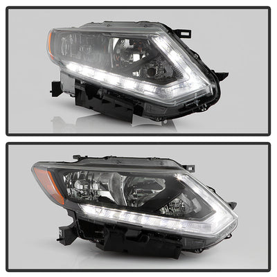 SPYDER xTune 14-16 Nissan Rogue Passenger Side Halogen Headlight - OEM Right (HD-JH-NROG14-OE-R) 9044236