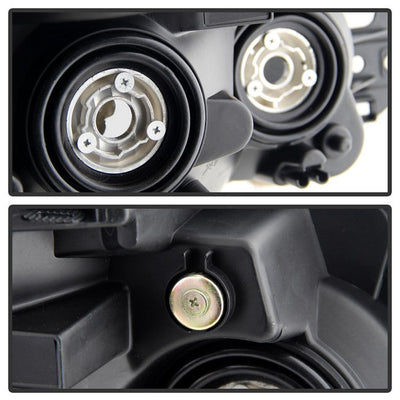 SPYDER Xtune Nissan Titan 04-14 (04-07 OE Style ) OEM Amber Head Lights Set Black Smoked HD-JH-NTI04-AM-BSM 9030383