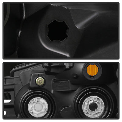 SPYDER xTune Nissan Titan 04-15 (08-15 OE Style ) OEM Head Lights set - Black HD-JH-NTI08-AM-BK 9033025