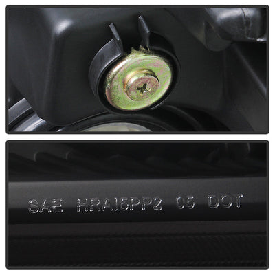 SPYDER xTune Nissan Titan 04-15 (08-15 OE Style ) OEM Head Lights set - Black HD-JH-NTI08-AM-BK 9033025