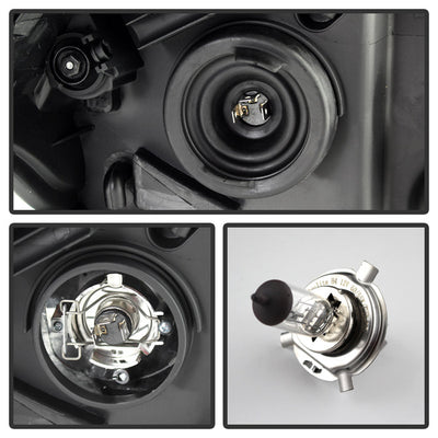 SPYDER Xtune Nissan Versa 07-12 Crystal Headlights Chrome HD-JH-NV07-AM-C 9023620