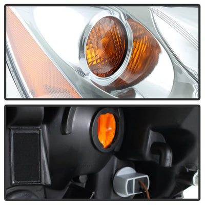 SPYDER xTune 05-10 Pontiac G6 (w/Turn Signal) Passenger Side Headlight - OEM Right (HD-JH-PG605-OE-R) 9038389