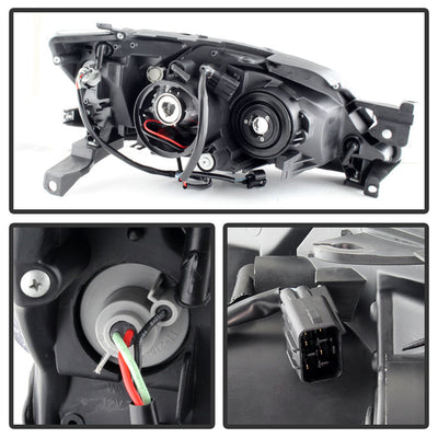 SPYDER Xtune Subaru Impreza Wrx 08-14 Halogen Models Only Headlights Chrome HD-JH-SI08-AM-C 9028274
