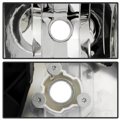 SPYDER 02-04 Saturn VUE OEM Style Headlights - Set - Chrome (HD-JH-SVUE02-OE) 9054815