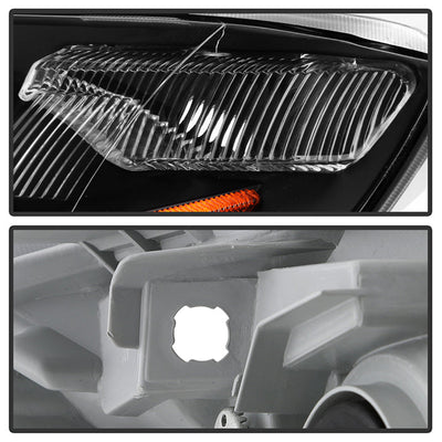 SPYDER Xtune Toyota 4Runner 03-05 Crystal Headlights Black HD-JH-T4R03-AM-BK 9023583