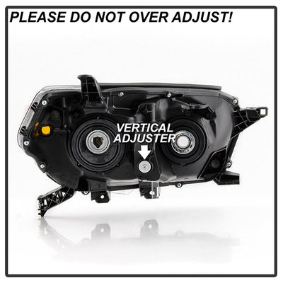 SPYDER Xtune 10-13 Toyota 4Runner OEM Style Headlights Black HD-JH-T4R10-OE-BK 9049385