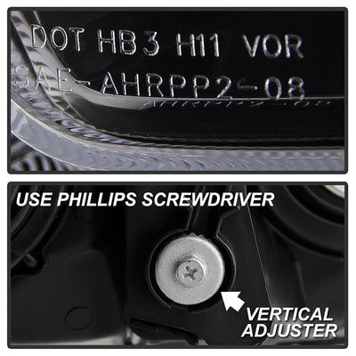 SPYDER Xtune 10-13 Toyota 4Runner OEM Style Headlights Black HD-JH-T4R10-OE-BK 9049385