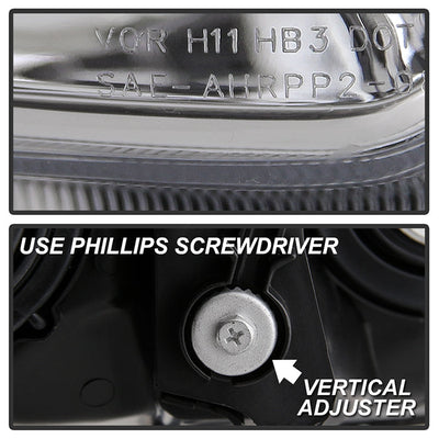 SPYDER Xtune 10-13 Toyota 4Runner OEM Style Headlights Chrome (HD-JH-T4R10-OE-C) 9049392