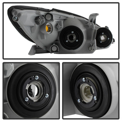 SPYDER Xtune Toyota Camry 2002-2004 OEM Style Headlights -Chrome HD-JH-TCAM02-AM-C 9029745